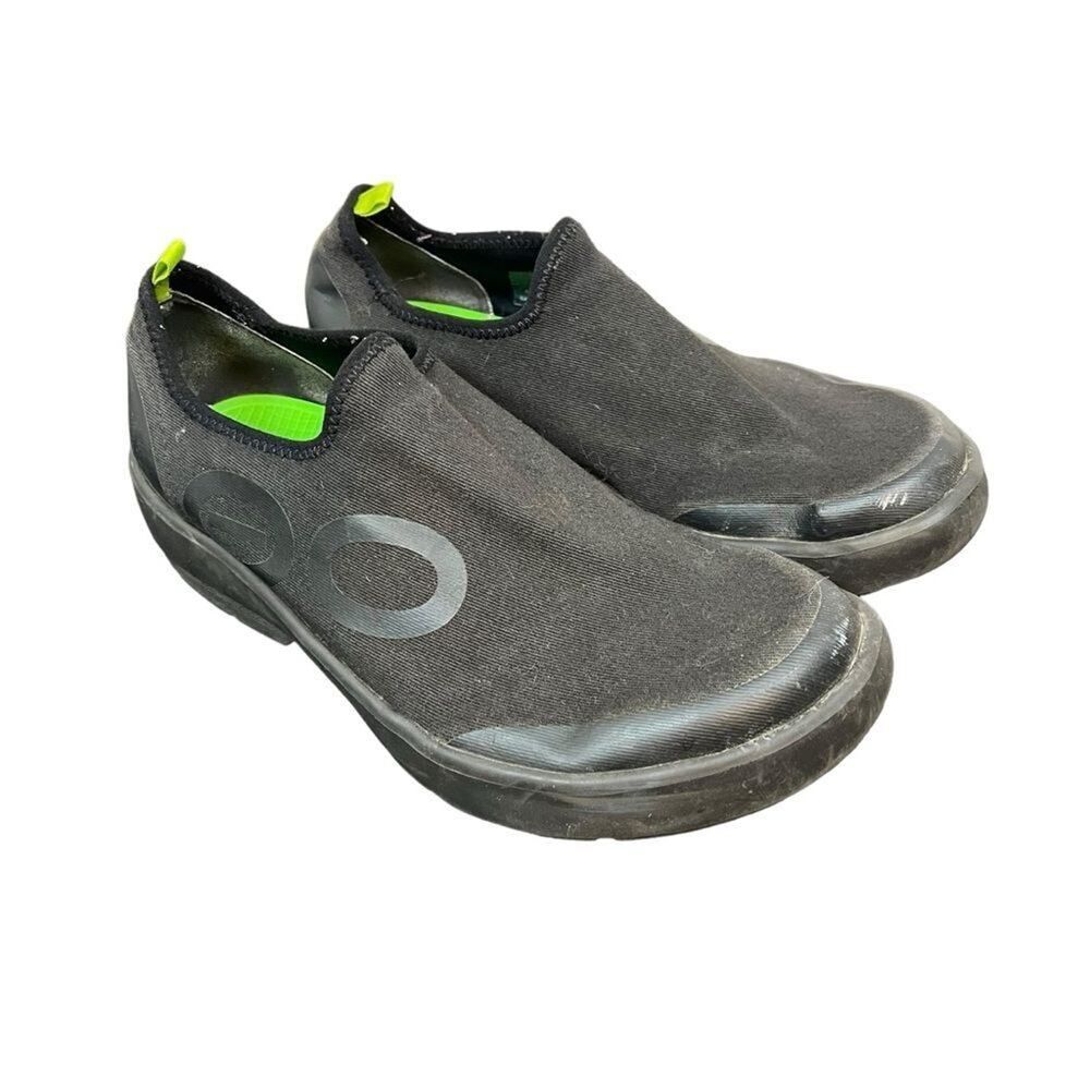 Oofos Mens Oomg Eezee Low Shoe - Black